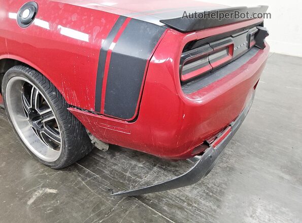 2C3CDZFJ9GH305447 2016 DODGE CHALLENGER Red 