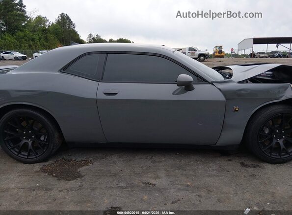 2C3CDZFJ9KH574119 2019 DODGE CHALLENGER Gray Панорамний вид салону 360°