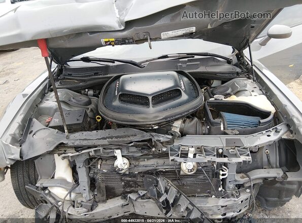 2C3CDZFJ9KH574119 2019 DODGE CHALLENGER Gray Вид ззаду