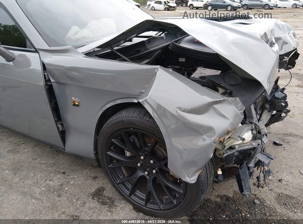 2C3CDZFJ9KH574119 2019 DODGE CHALLENGER Gray 