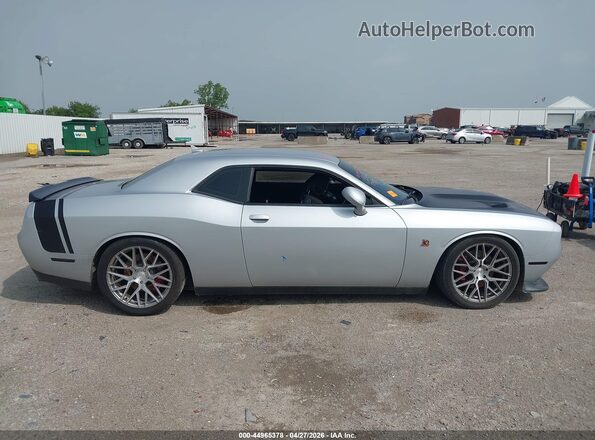 2C3CDZFJ9MH664471 2021 DODGE CHALLENGER Silver Rear interior view