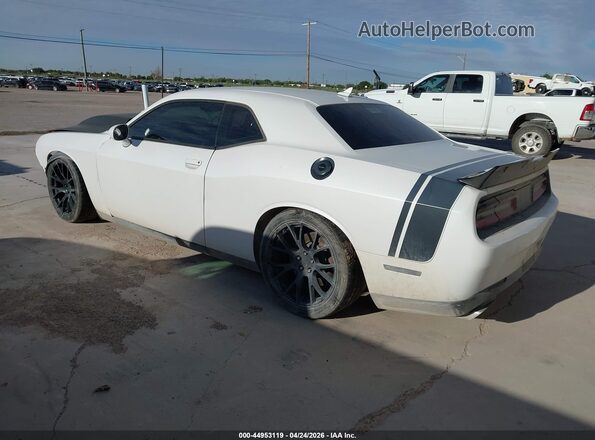 2C3CDZFJXGH209780 2016 DODGE CHALLENGER White Rear left