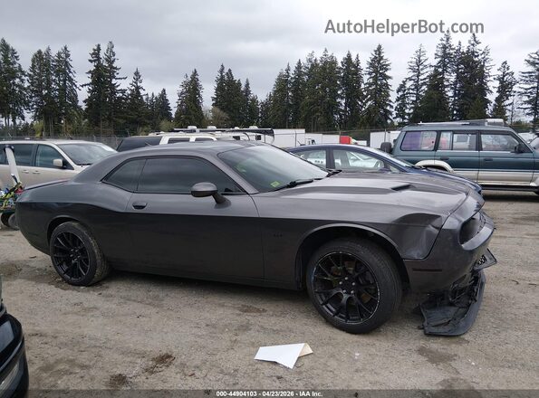 2C3CDZGG1HH641484 2017 DODGE CHALLENGER Black Вид задньої частини салону