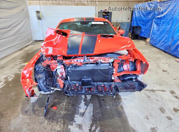 2C3CDZGG4PH621907 2023 DODGE CHALLENGER Orange წინა ხედი