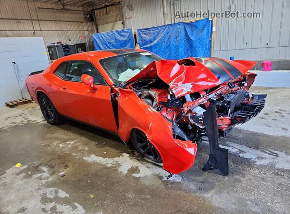 2C3CDZGG4PH621907 2023 DODGE CHALLENGER Orange წინა მარჯვენა