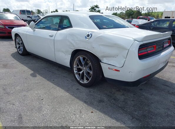 2C3CDZJG2NH159823 2022 DODGE CHALLENGER White Widok z przodu