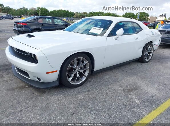 2C3CDZJG2NH159823 2022 DODGE CHALLENGER White Przód lewy
