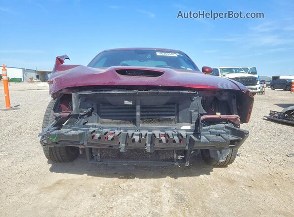 2C3CDZJG3MH573174 2021 DODGE CHALLENGER Burgundy Vista frontal