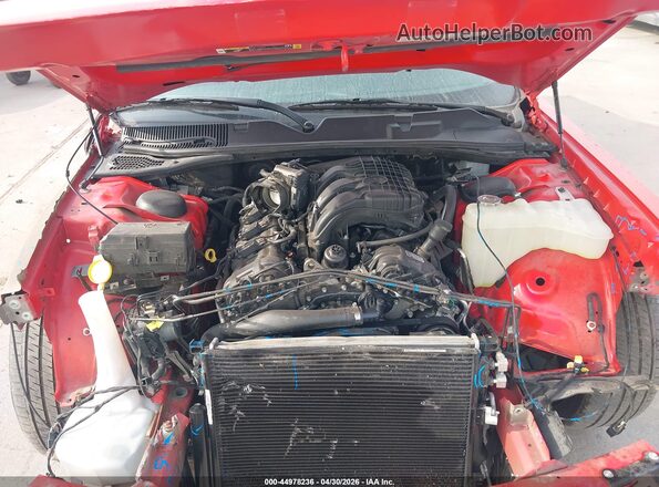2C3CDZJG7NH211818 2022 DODGE CHALLENGER Red Հետևի տեսք