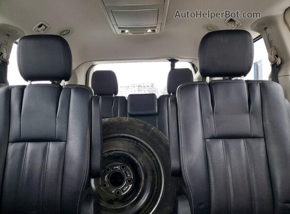 2C4RC1BG2GR291731 2016 CHRYSLER TOWN Gray Widok tylnych siedzeń