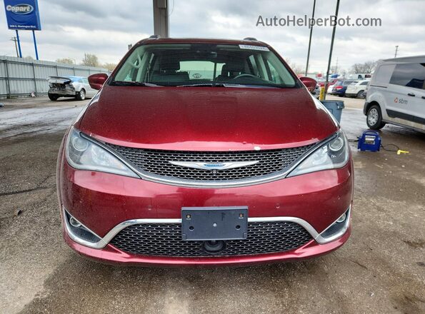 2C4RC1BG4JR233434 2018 CHRYSLER PACIFICA Maroon 