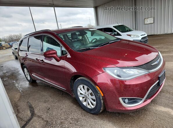 2C4RC1BG4JR233434 2018 CHRYSLER PACIFICA Maroon 