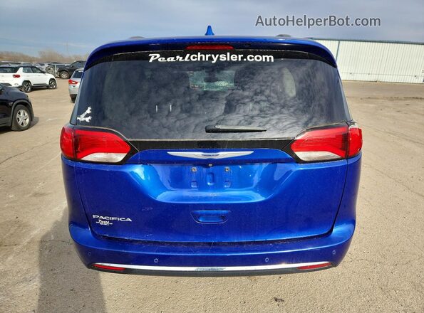2C4RC1BG7LR105627 2020 CHRYSLER PACIFICA Blue Widok z tyłu