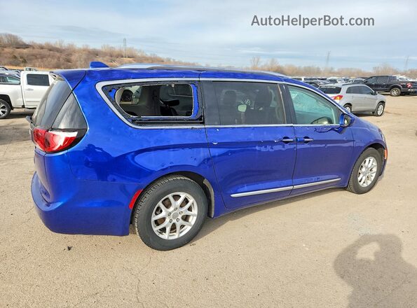2C4RC1BG7LR105627 2020 CHRYSLER PACIFICA Blue Tył prawy