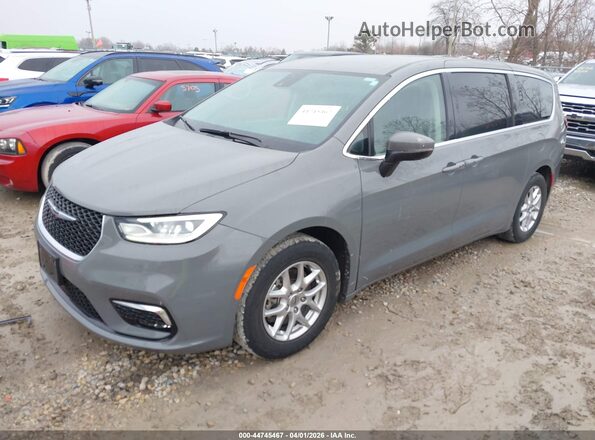 2C4RC1BG8PR606290 2023 CHRYSLER PACIFICA Gray Przód lewy