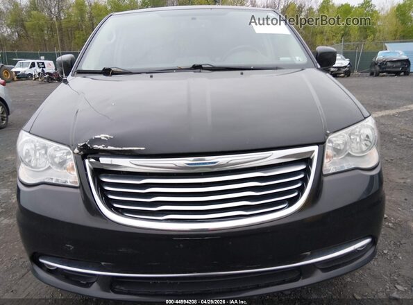 2C4RC1BG9GR293864 2016 CHRYSLER TOWN & COUNTRY Black Vista del cuadro de instrumentos
