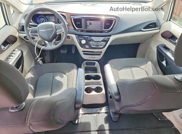 2C4RC1CG0PR568066 2023 CHRYSLER VOYAGER White წინა პანელის ხედი