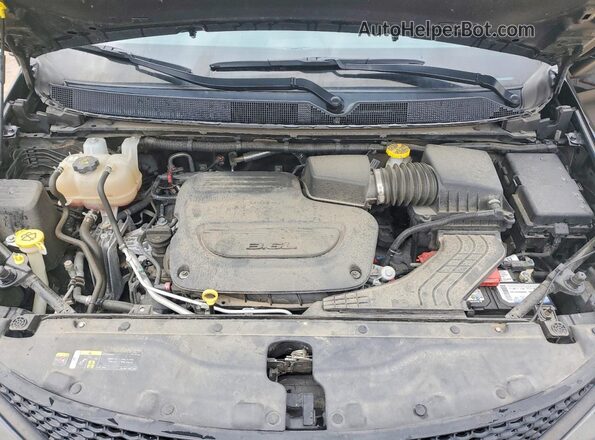 2C4RC1CG2PR616540 2023 CHRYSLER VOYAGER Black Vista del compartimento del motor