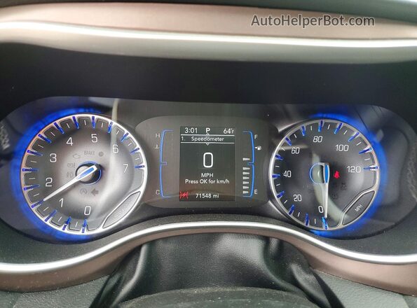 2C4RC1CG2PR616540 2023 CHRYSLER VOYAGER Black Vista del cuadro de instrumentos