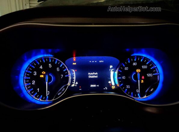 2C4RC1CG5SR525321 2025 CHRYSLER VOYAGER Black Vista del cuadro de instrumentos