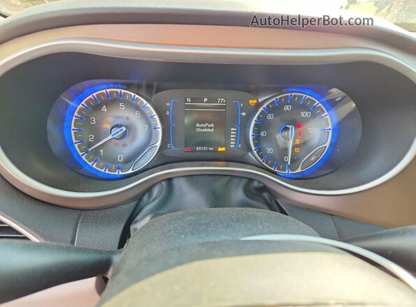 2C4RC1CG7PR602732 2023 CHRYSLER VOYAGER Gray Սարքավորումների վահանակի տեսք