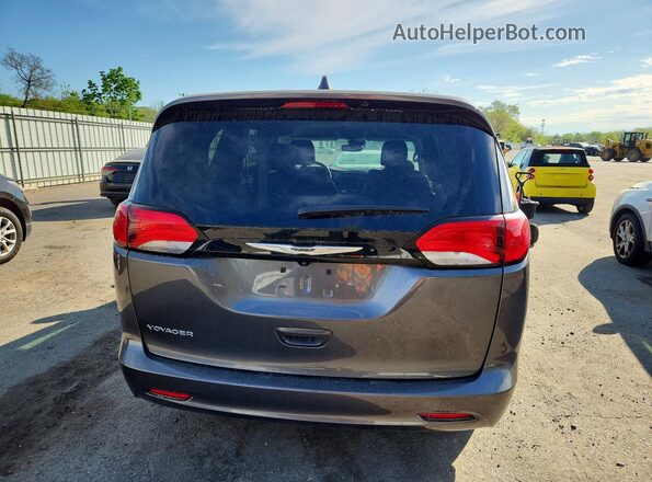 2C4RC1CG7PR602732 2023 CHRYSLER VOYAGER Gray Հետևի տեսք