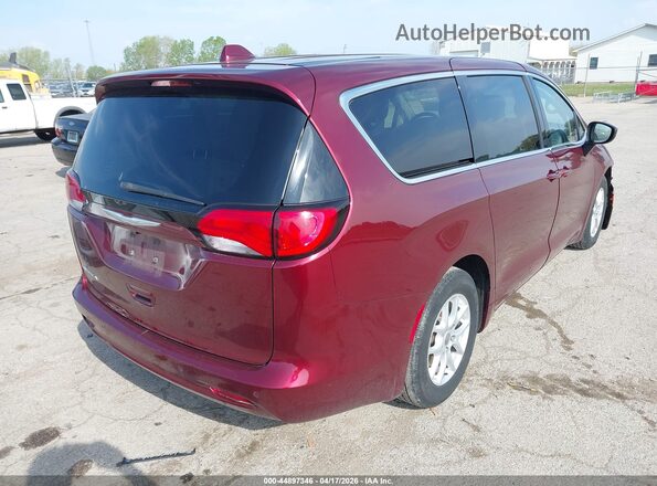 2C4RC1DG4HR522174 2017 CHRYSLER PACIFICA Maroon Trasero derecho