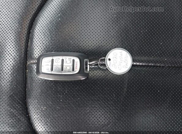 2C4RC1GG2LR284720 2020 CHRYSLER PACIFICA Silver Առջևի վահանակի տեսք