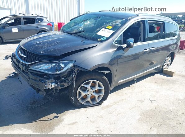 2C4RC1GG4LR120675 2020 CHRYSLER PACIFICA Gray წინა მარცხენა ხედი სამი მეოთხედიდან