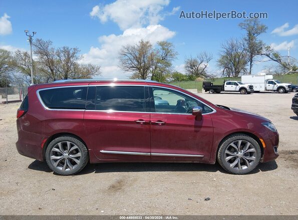 2C4RC1GG7JR259907 2018 CHRYSLER PACIFICA Бордовый 