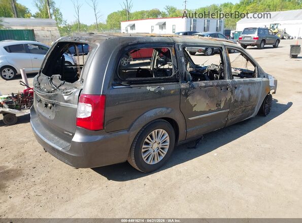2C4RC1JG3GR113568 2016 CHRYSLER TOWN & COUNTRY Black Tył prawy