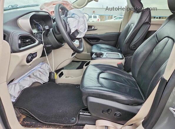 2C4RC1L77NR211013 2022 CHRYSLER PACIFICA Gray წინა სალონის ხედი