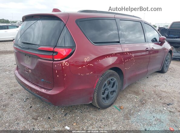 2C4RC1R73MR522153 2021 CHRYSLER PACIFICA Красный Задняя правая четверть
