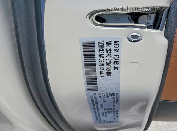2C4RC1S76MR550488 2021 CHRYSLER PACIFICA White VIN կոդի պիտակի տեսք