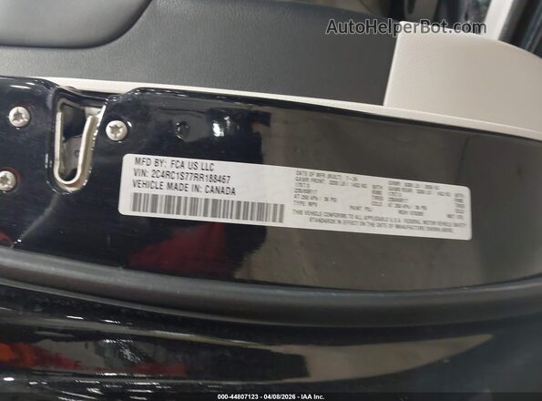 2C4RC1S77RR188467 2024 CHRYSLER PACIFICA Черный Вид подкапотного пространства