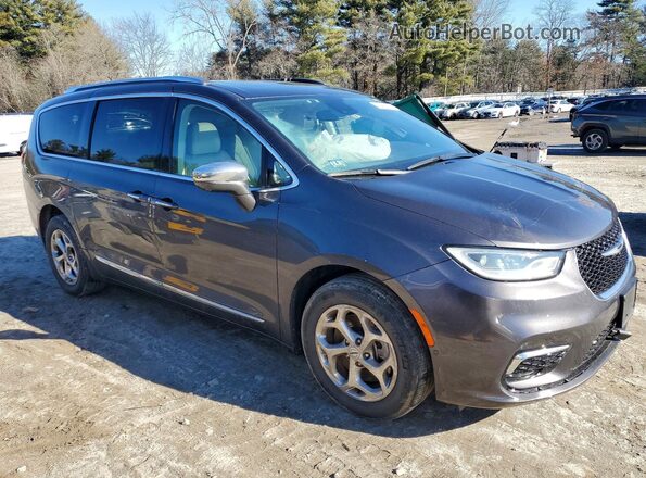 2C4RC3GG8MR557396 2021 CHRYSLER PACIFICA Charcoal 