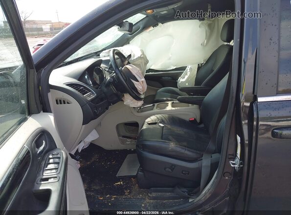 2C4RDGCG5LR254150 2020 DODGE GRAND CARAVAN Черный Вид салона спереди