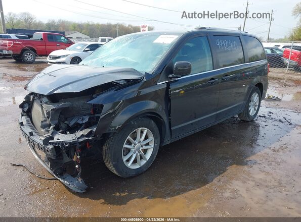 2C4RDGCG5LR254150 2020 DODGE GRAND CARAVAN Черный Передняя левая четверть