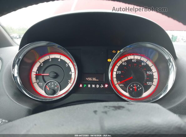 2C4RDGCG7JR191324 2018 DODGE GRAND CARAVAN Red Հետևի նստատեղերի տեսք