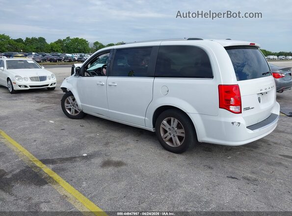 2C4RDGCG7JR266636 2018 DODGE GRAND CARAVAN White Задня ліва чверть