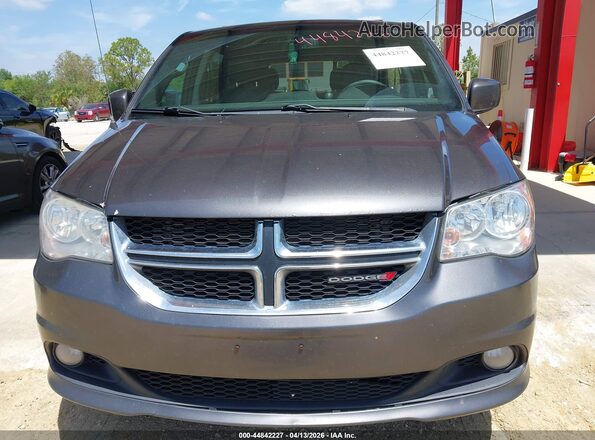 2C4RDGCG9HR827722 2017 DODGE GRAND CARAVAN Gray უკანა სალონის ხედი