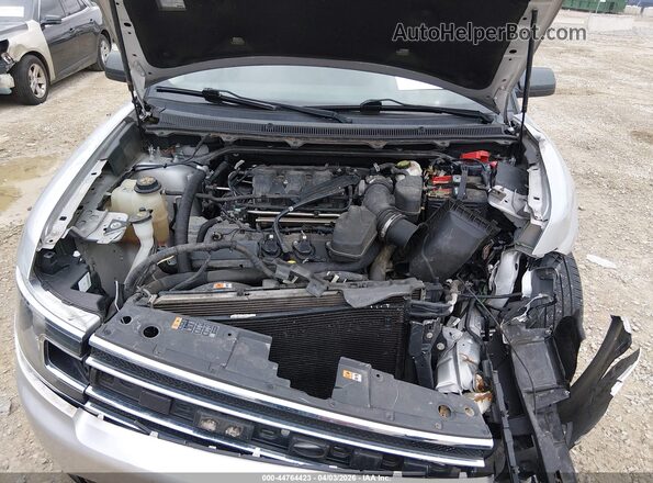 2FMGK5B80JBA19085 2018 FORD FLEX Silver Rear view