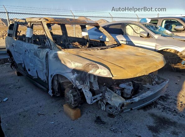 2FMGK5B84JBA09126 2018 FORD FLEX Пожар Передняя правая четверть