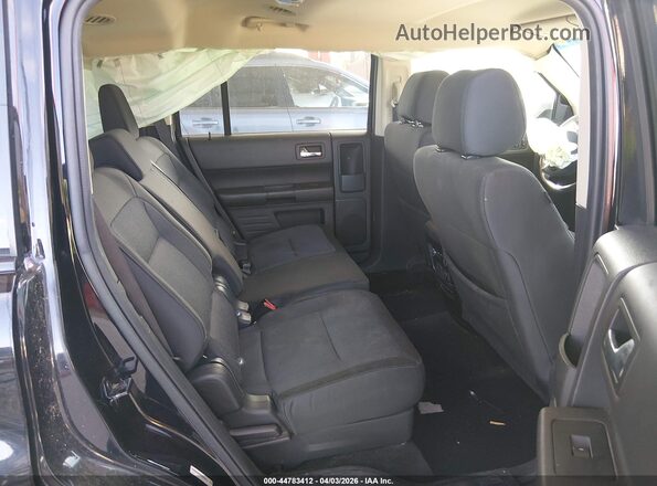 2FMGK5B86KBA30514 2019 FORD FLEX Black VIN կոդի պիտակի տեսք