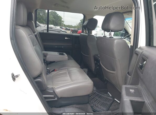 2FMGK5C80KBA17059 2019 FORD FLEX White VIN კოდის სტიკერის ხედი