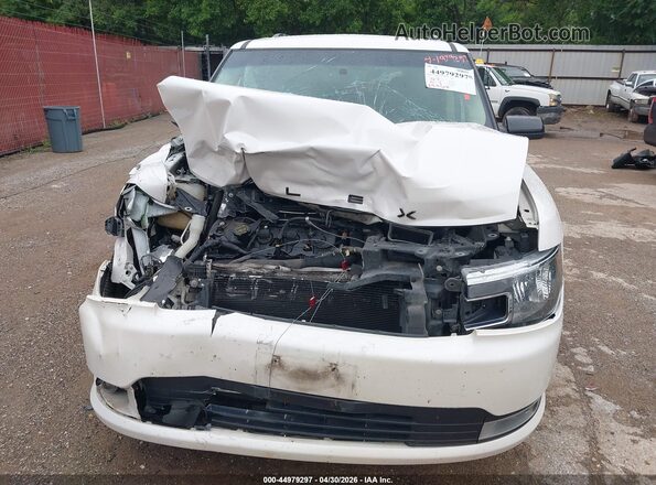 2FMGK5C80KBA17059 2019 FORD FLEX White წინა ხედი