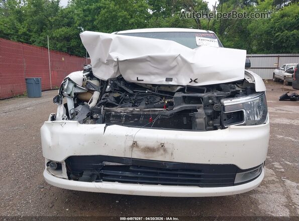 2FMGK5C80KBA17059 2019 FORD FLEX White ხელსაწყოთა პანელის ხედი