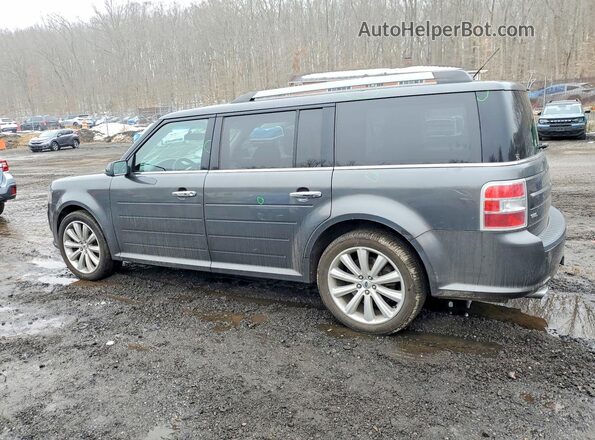 2FMGK5C82KBA06340 2019 FORD FLEX Серый Задняя левая четверть