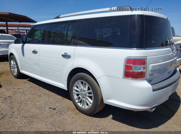 2FMGK5C82KBA39337 2019 FORD FLEX Белый Задняя левая четверть