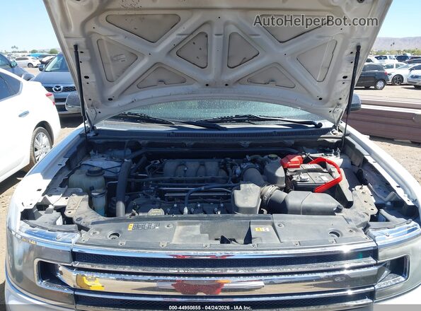 2FMGK5C82KBA39337 2019 FORD FLEX Белый Вид сзади